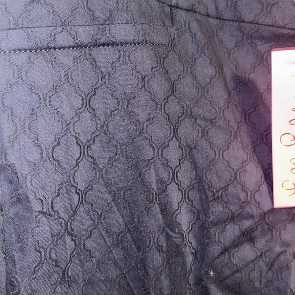 BNWT Lilly Pulitzer Sz 14 Kelly Skinny Ankle Pant - Midnight Navy - Picture 2 of 5